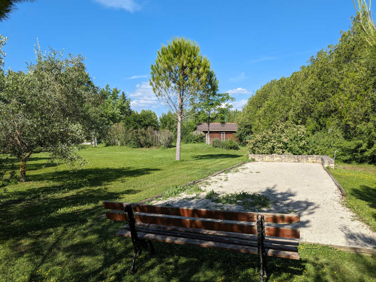 Terrain de pétanque